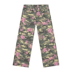 Camouflage Jeans with Pockets For Men | MuddyStock Origianals Pink M