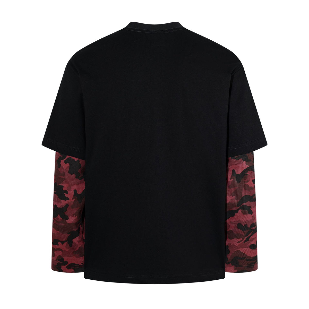 Camouflage fake two long sleeved T-shirt for men | MuddyStock Originals