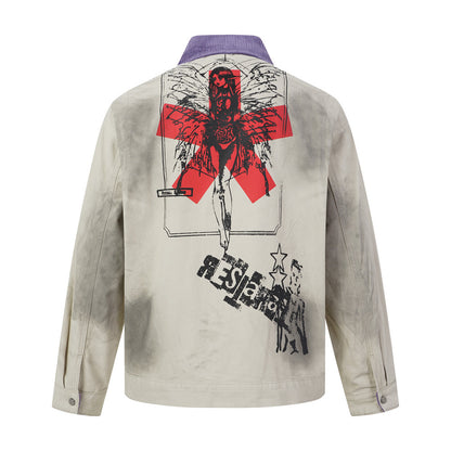 Make old and dirty canvas jacket for men | MuddyStock Originals