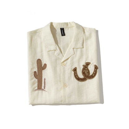 Short Sleeve Vacation Style Shirt for Men | MuddyStock Originals