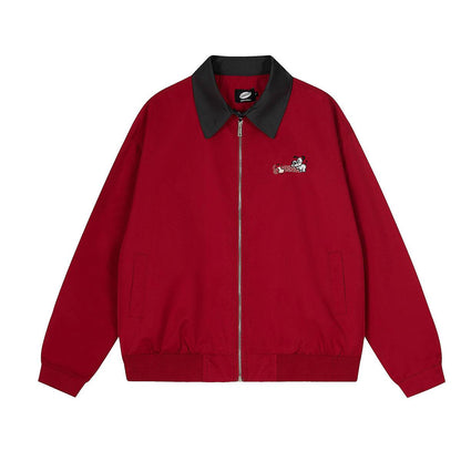 Cartoon embroidered jacket for men and women | MuddyStock Originals MuddyStock