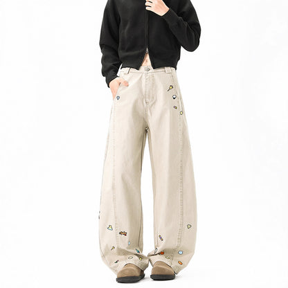 Printed Cargo Pants For Men | MuddyStock Originals Apricot MuddyStock