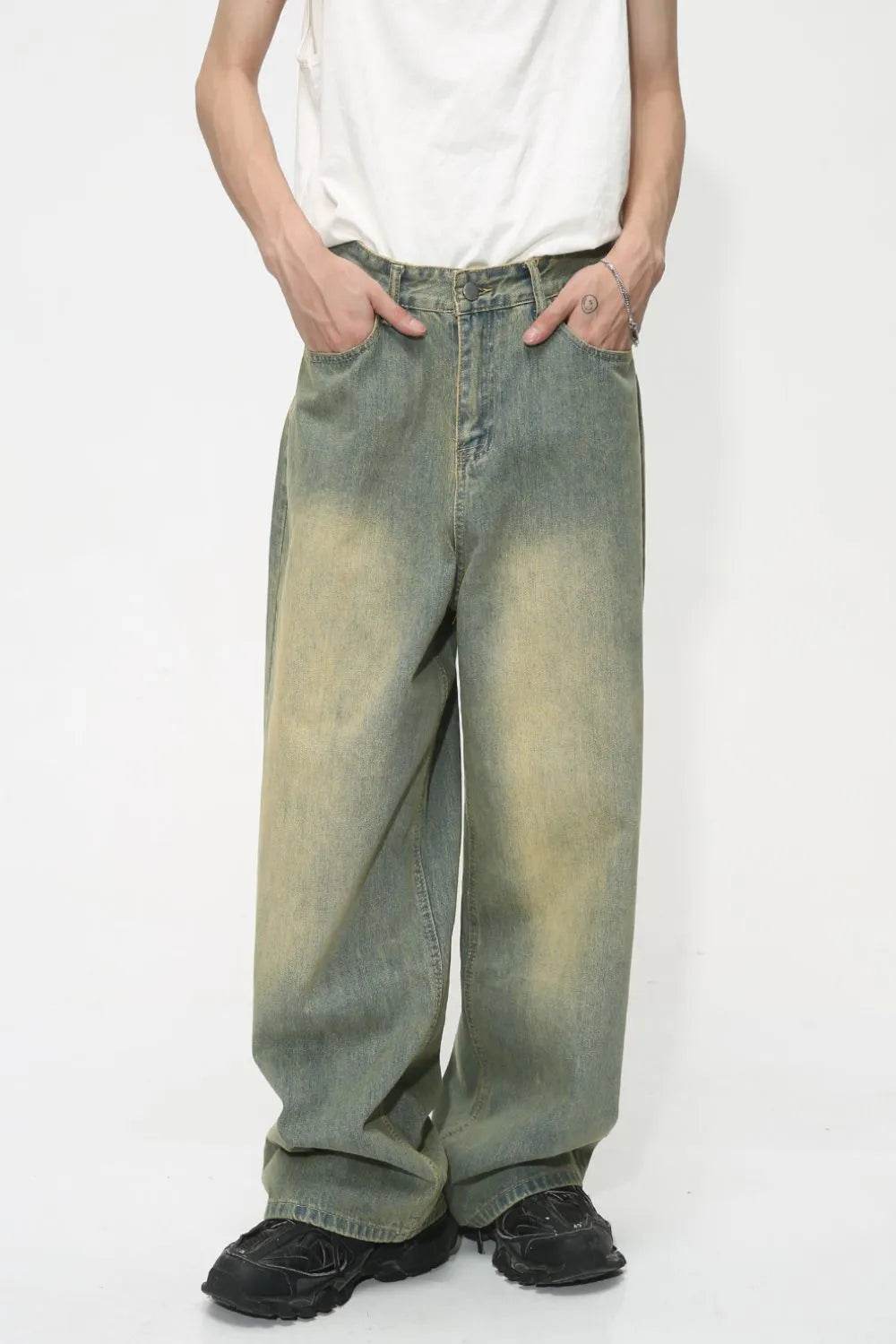 Straight-Leg Jeans with Pockets For Men | MuddyStock Originals Blue MuddyStock