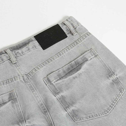 Wash and make old denim pants