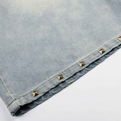 Washed denim shorts for men | MuddyStock Originals