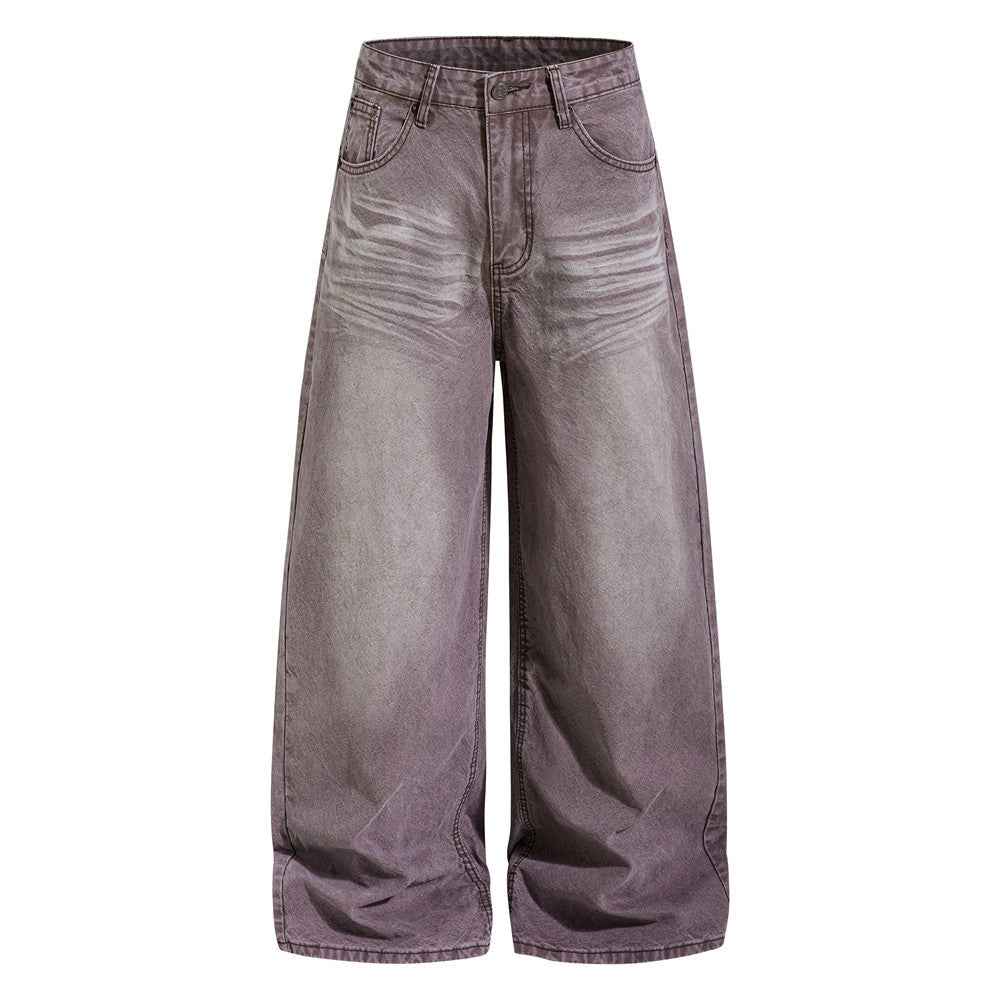 Make old wide leg jeans