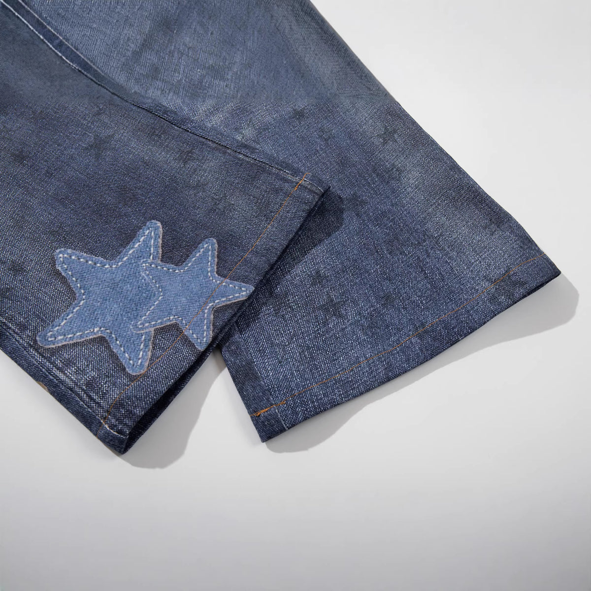 Vintage Star Digital Printed Jeans For Women | MuddyStock Originals