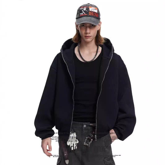 Street Simple High-End Boxy Hoodie For Men And Women | MuddyStock Originals