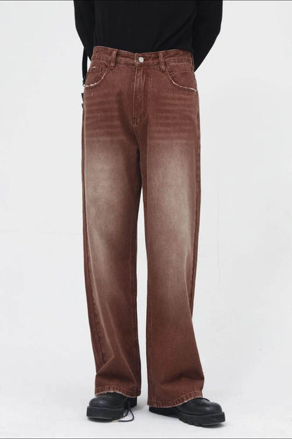Wide Straight Jeans with Pockets For Men And Women | MuddyStock Originals MuddyStock