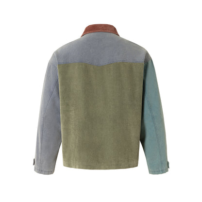 Color blocked workwear jacket for women | MuddyStock Originals