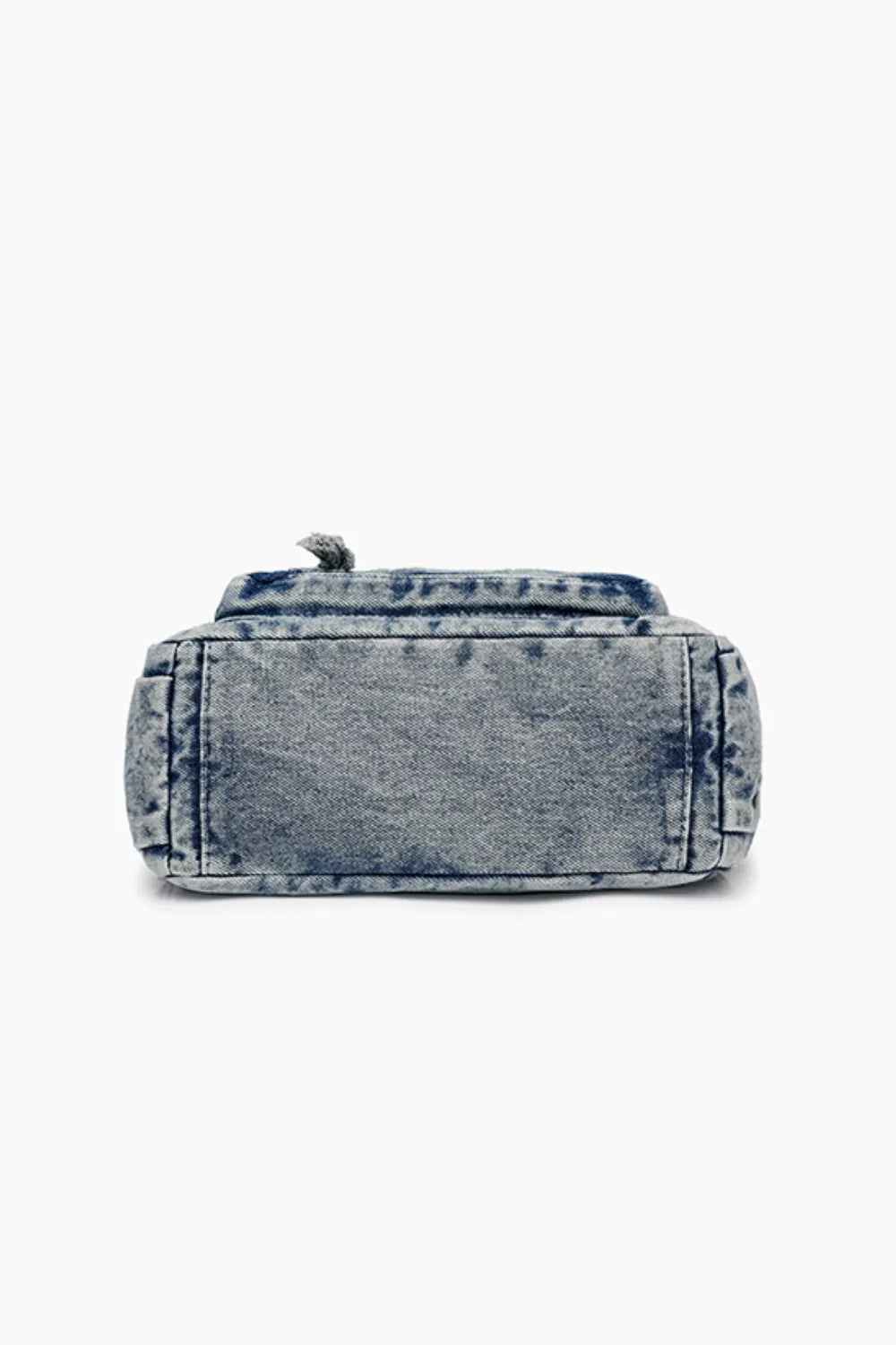 Adjustable Strap Denim Crossbody Bag For Women