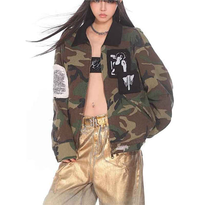 Workwear camouflage jacket for women | MuddyStock Originals