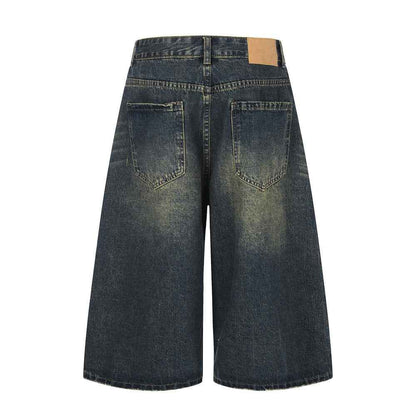 Loose denim cropped pants for men and women | MuddyStock Originals