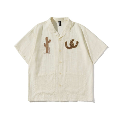Short Sleeve Vacation Style Shirt for Men | MuddyStock Originals