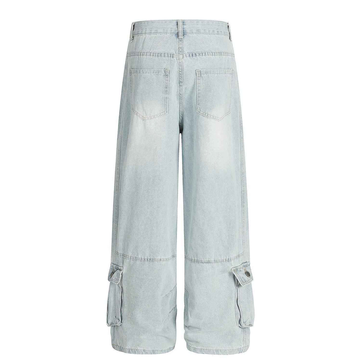 High street ripped rough edge workwear jeans for men | MuddyStock Originals