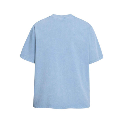 Portrait distressed printed short sleeved t-shirt for men | MuddyStock Originals
