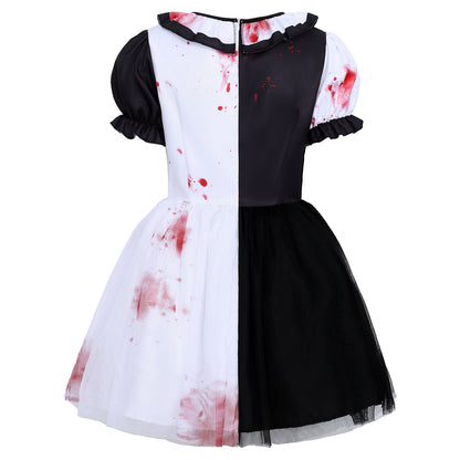 Women's Cosplay Horror Clown Dress