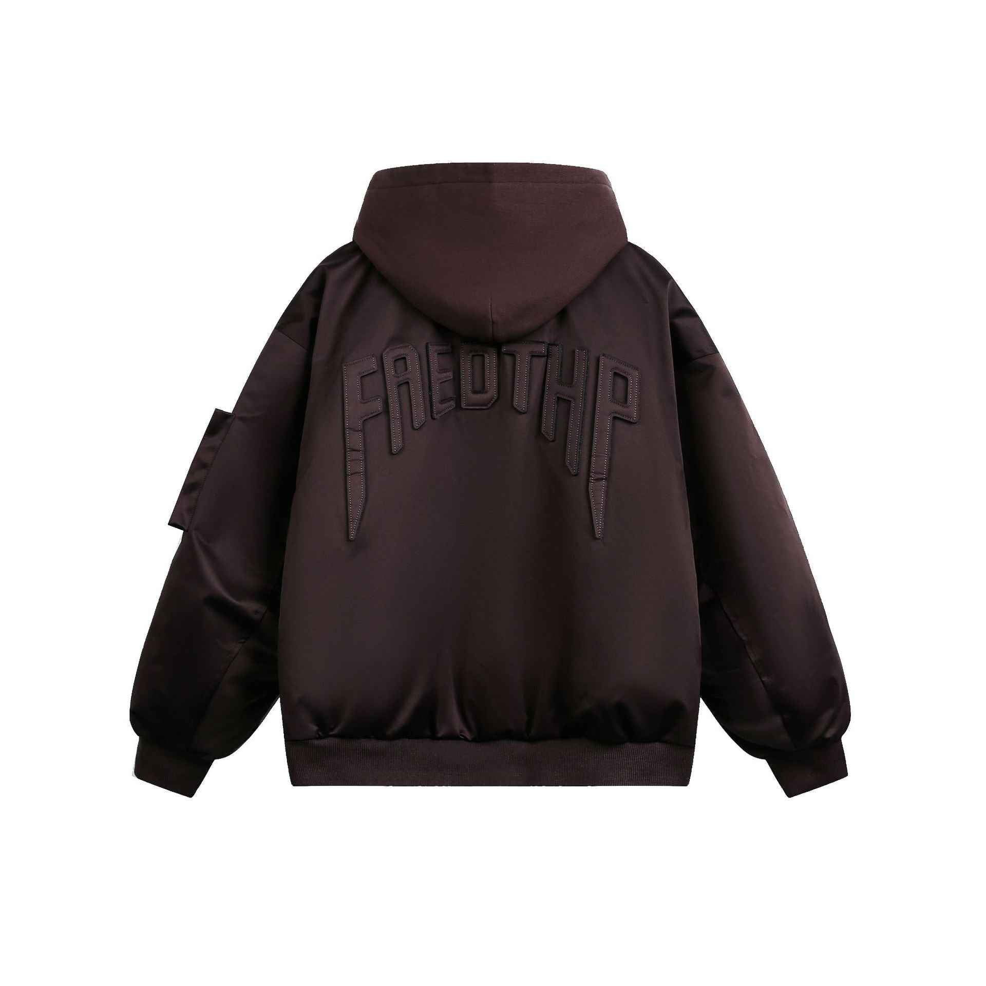 Detachable Hood White Duck Down Jacket For Men| MuddyStock Originals MuddyStock