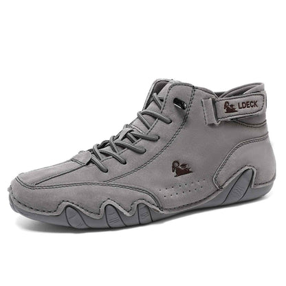 High-top martin men's shoes grey