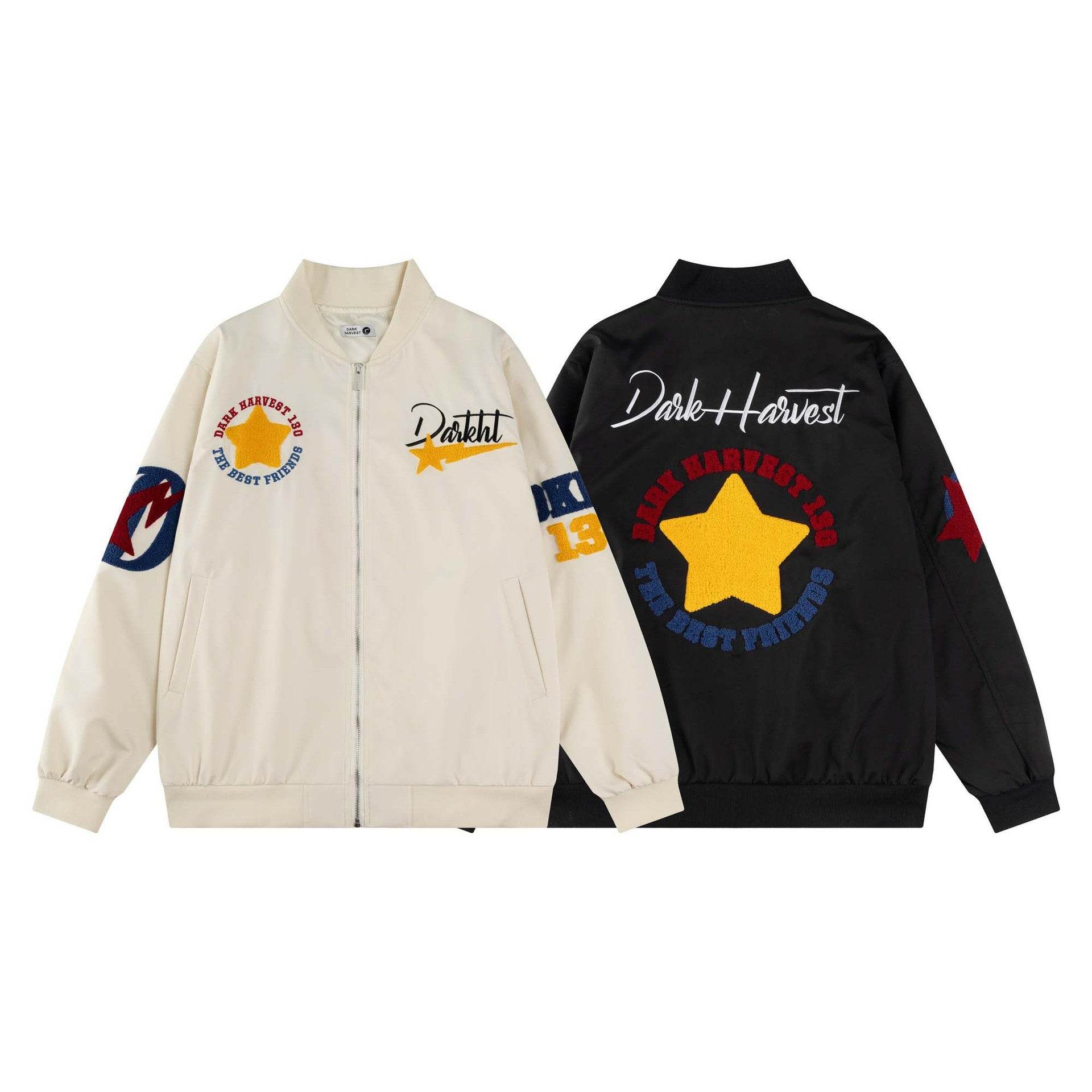 Letter Embroidery Loose Casual Versatile Outerwear Jacket For Men And Women | MuddyStock Originals MuddyStock