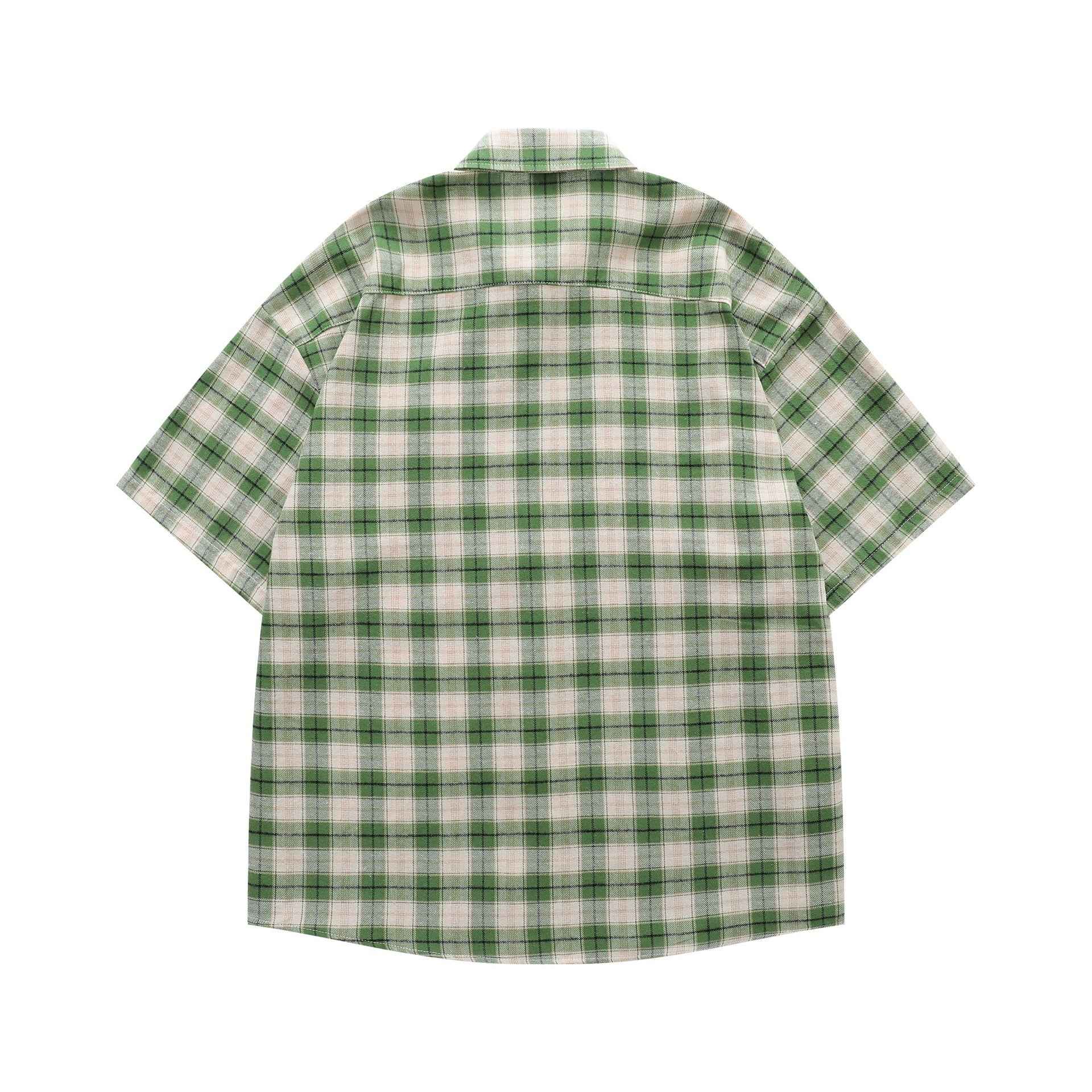 Plaid short sleeved shirt for men | MuddyStock Originals