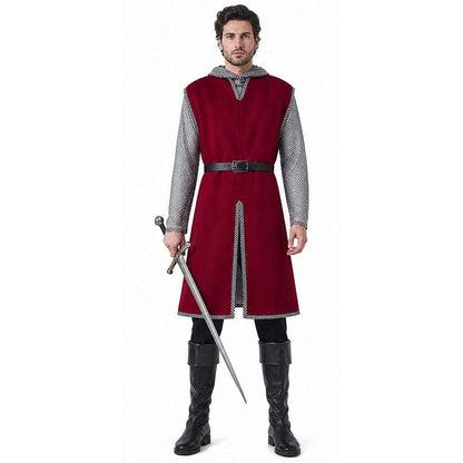 New Medieval Knight Cosplay Costume for Halloween
