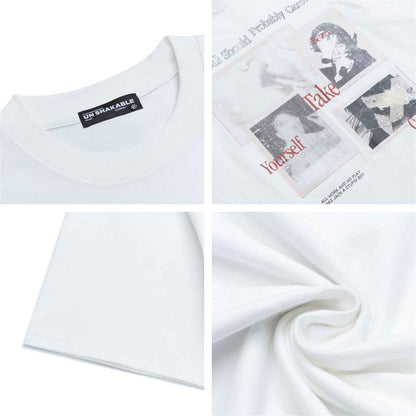 Streetwear Graphic Print Short Sleeve T-Shirt For Men And Women | MuddyStock Originals MuddyStock