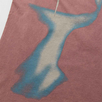 Abstract Cross Print Short Sleeve T-Shirt For Men | MuddyStock Originals