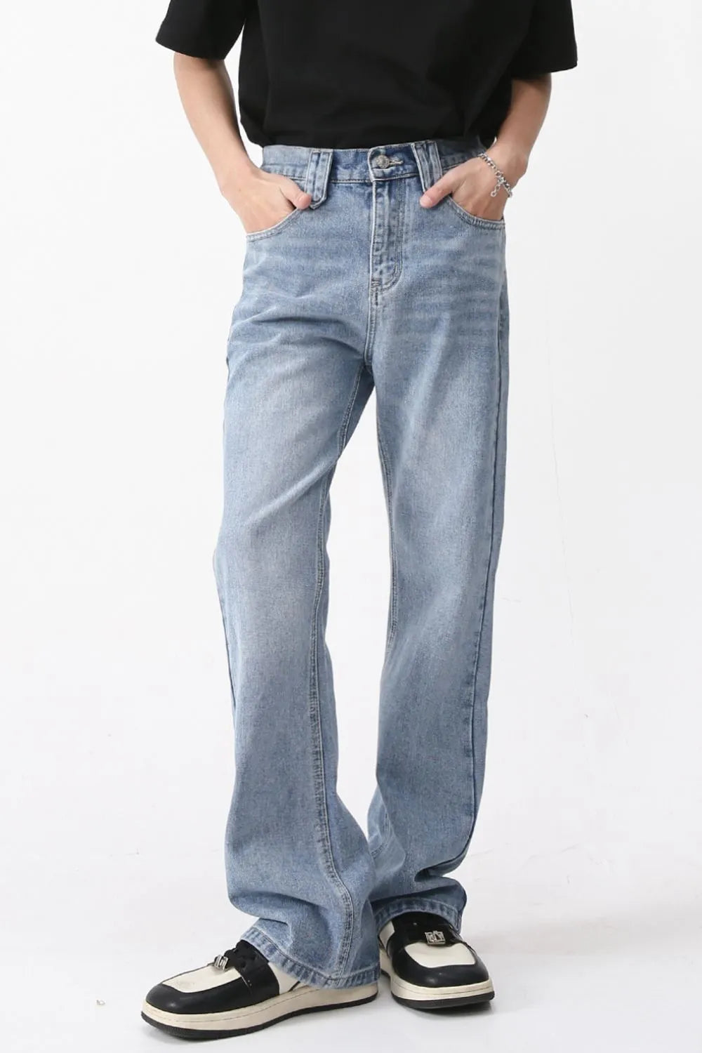 Blue Jeans with Pockets For Men MuddyStock