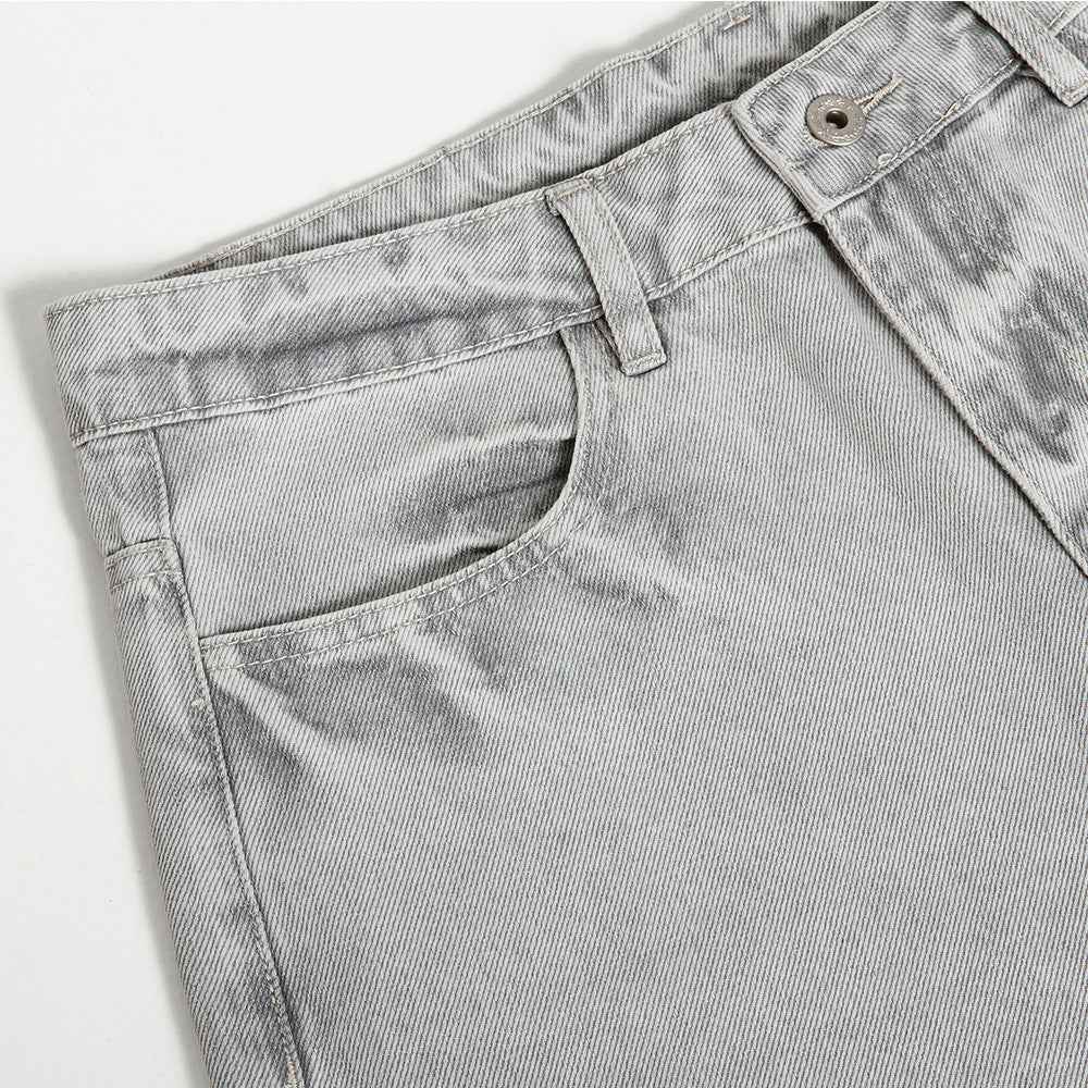 Wash and make old denim pants