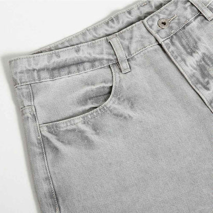 Wash and make old denim pants