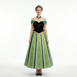 Halloween Fairytale Princess Cosplay Costume Green
