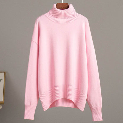 High Neck Sweater For Women | MuddyStock Originals Pink MuddyStock