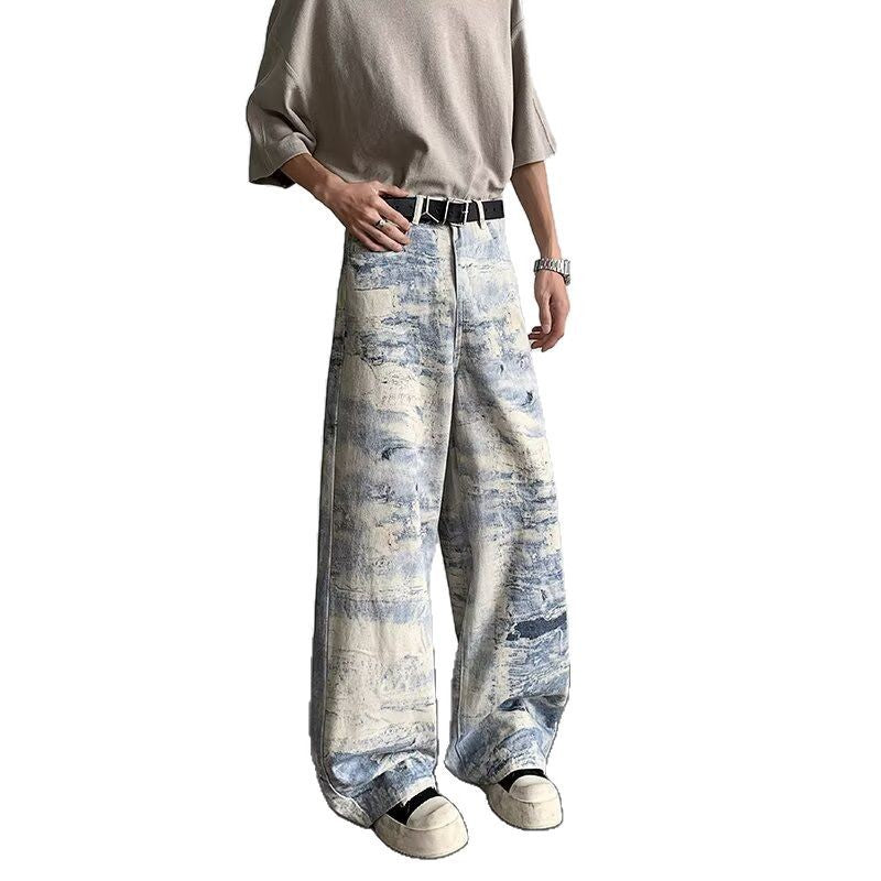 Tie dye camouflage jeans for men | MuddyStock Originals MuddyStock