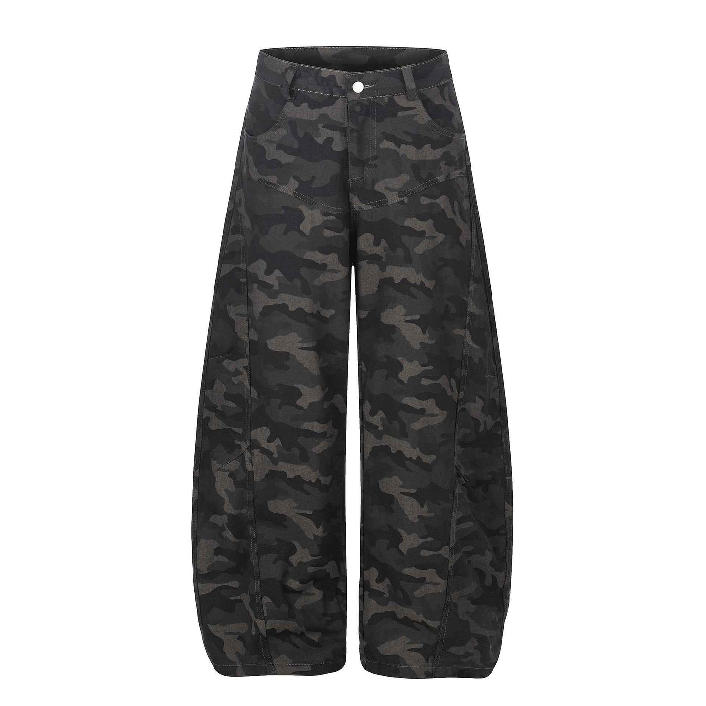 Camouflage Cargo Knife-Style Denim Pants For Men And Women | MuddyStock Originals Camouflage