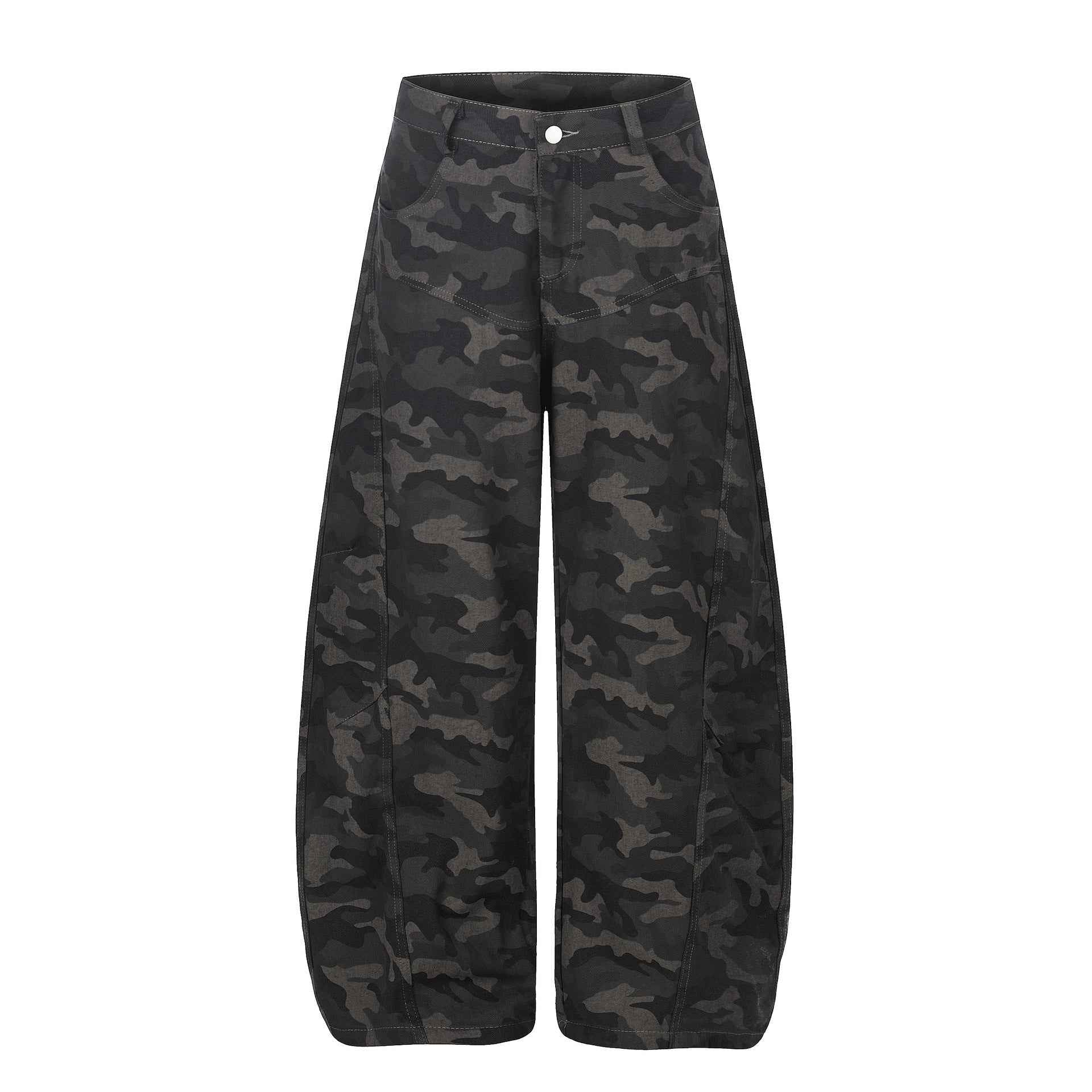 Camouflage Cargo Knife-Style Denim Pants For Men And Women | MuddyStock Originals Camouflage