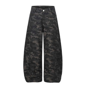 Camouflage Cargo Knife-Style Denim Pants For Men And Women | MuddyStock Originals Camouflage