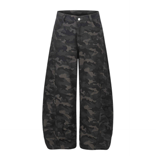 Camouflage Cargo Knife-Style Denim Pants For Men And Women | MuddyStock Originals Camouflage