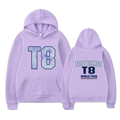Tate McRae Fleece Hoodie For Men And Women MuddyStock
