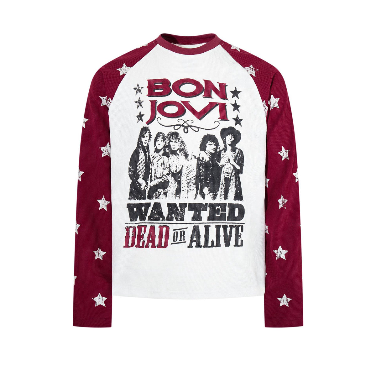 Rock band printed long sleeved T-shirt for men and women | MuddyStock Originals Red
