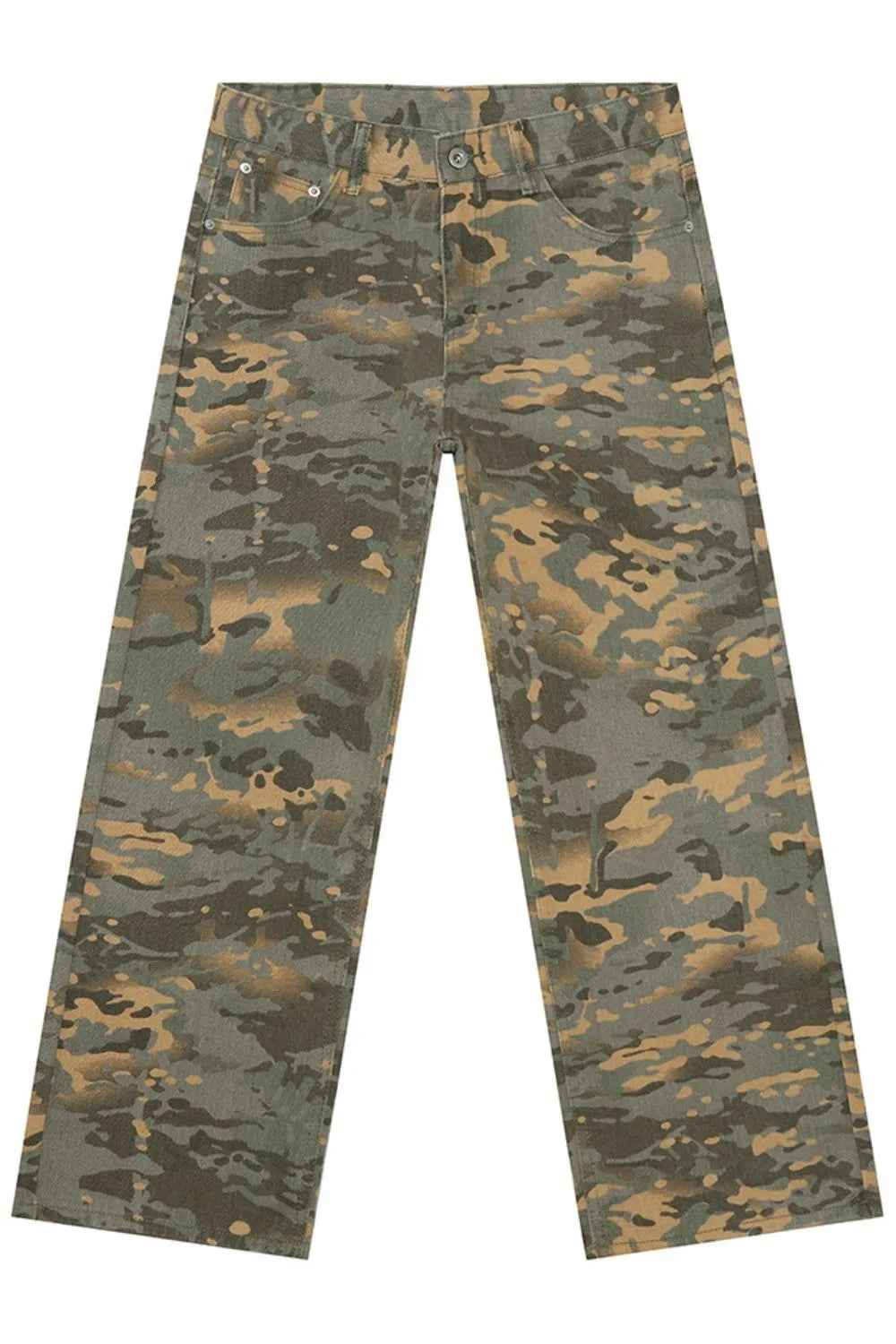Camouflage Jeans with Pockets For Men | MuddyStock Origianals Caramel MuddyStock