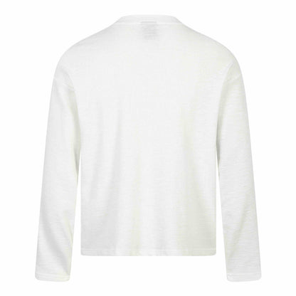 Rock Print Design Long Sleeve Distressed Washed Look Loose Fit T-Shirt For Men | MuddyStock Originals