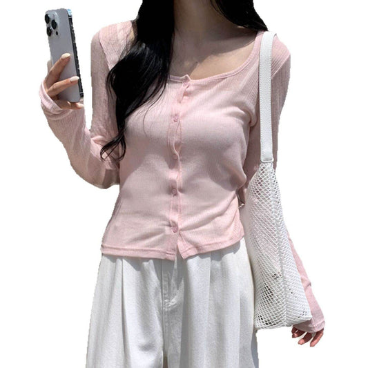 Long sleeved knitted top for women | MuddyStock Originals MuddyStock