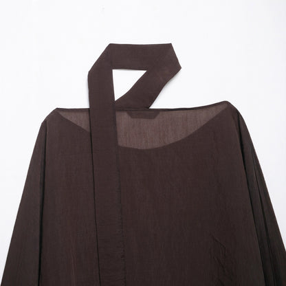 Minimalist Studded Shawl Wrap Scarf