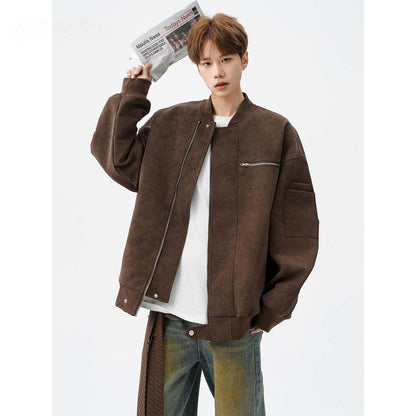 High street ruff tie dye jacket for men | MuddyStock Originals Brown MuddyStock