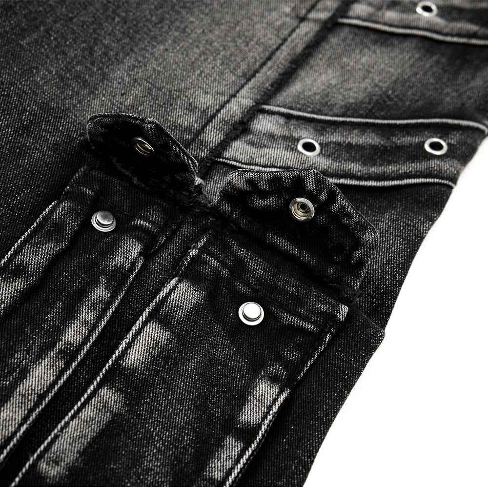 Strap horn workwear jeans for women | MuddyStock Originals