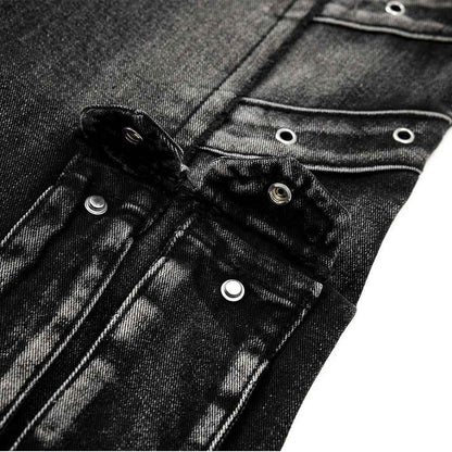 Strap horn workwear jeans for women | MuddyStock Originals
