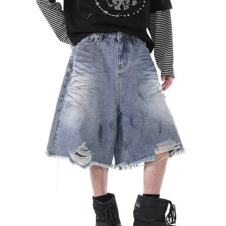 Wash Denim Capri Pants for Men and Women | MuddyStock Originals