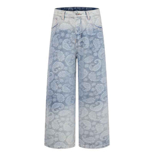 Cashew jacquard jeans for men and women | MuddyStock Originals
