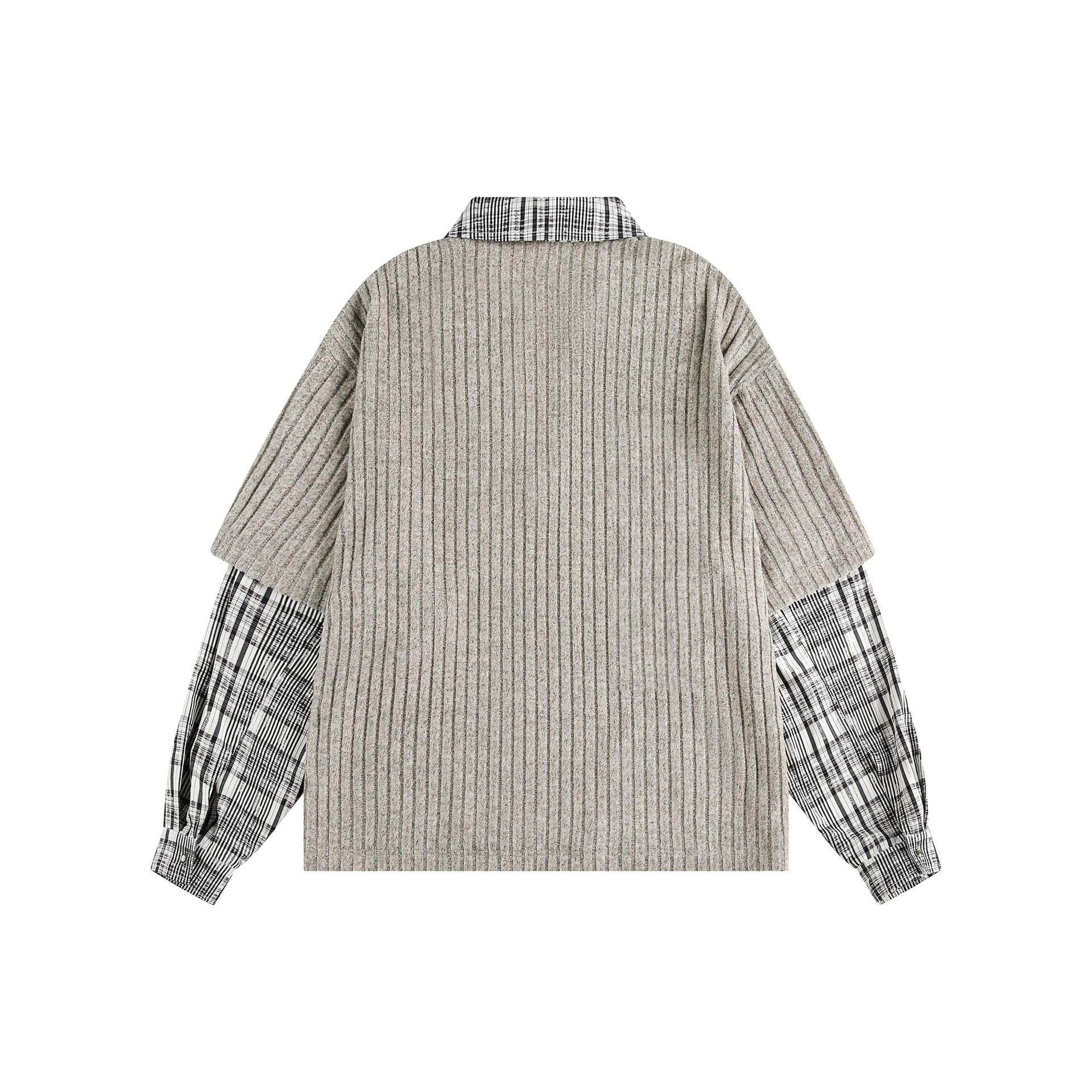 Two fake knitted sweaters with teddy bear pattern for women | MuddyStock Originals MuddyStock
